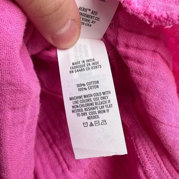 NWT Aerie hot‎ pink cotton skirt size XXS - Picture 5 of 6